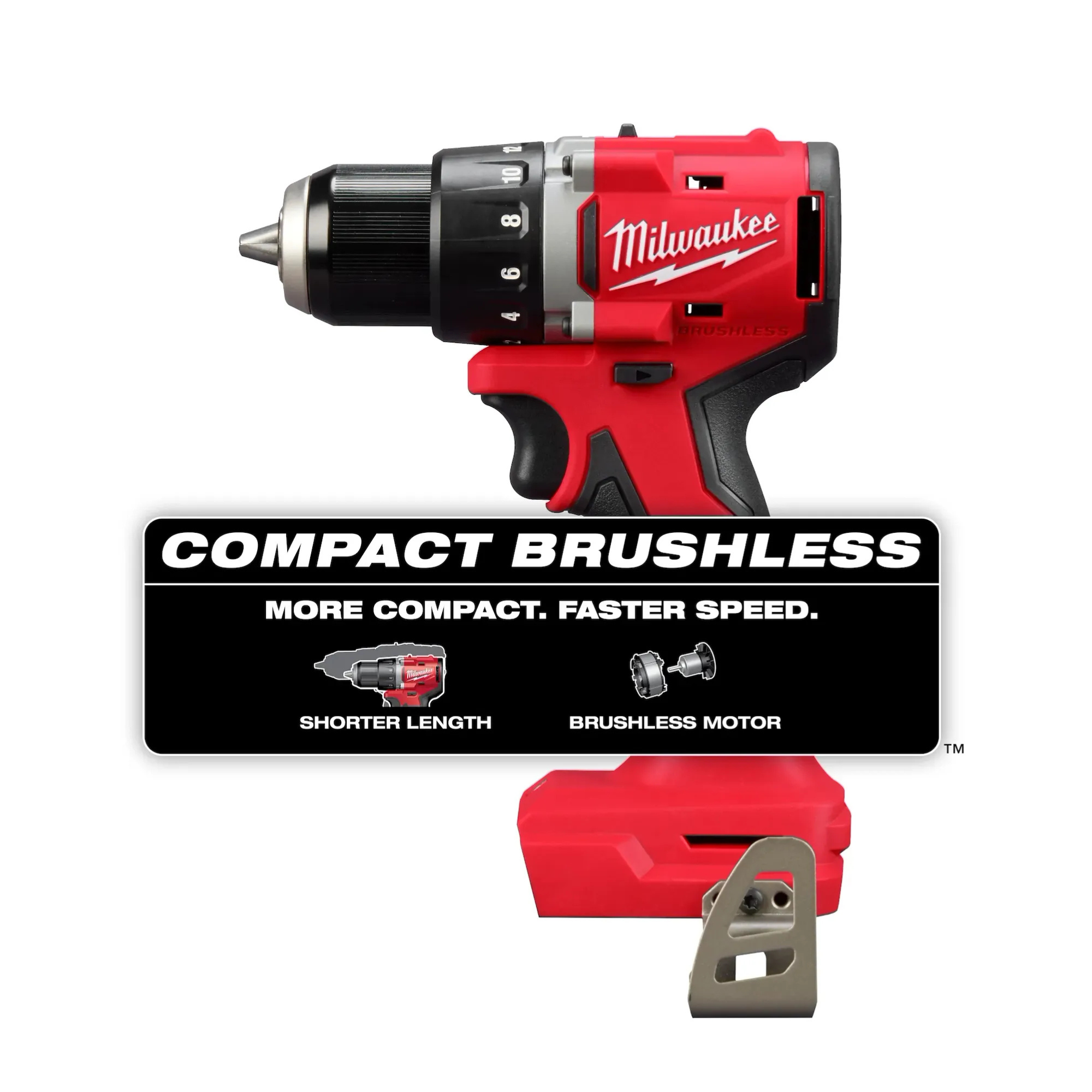 Milwaukee M18 Compact Brushless 1/2" Drill Driver from Columbia Safety